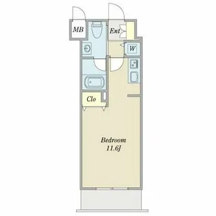 YZ Kimabuli【7階】の間取り