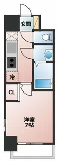 S-RESIDENCE志賀本通【5階】の間取り