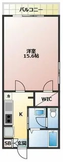 グランドエル志賀【8階】の間取り