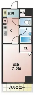 芳野アミティ【3階】の間取り