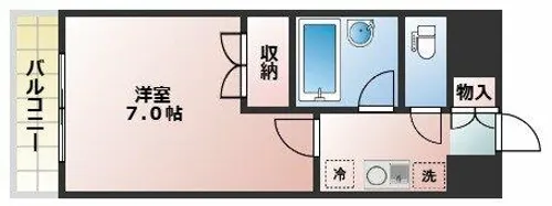 ビハーラ白壁【4階】の間取り