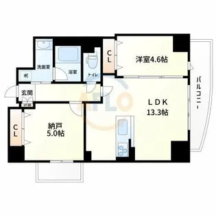 フォレスタ櫻【4階】の間取り