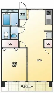 若葉ビル【5階】の間取り