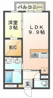 カーサヴィオーラ【1階】の間取り