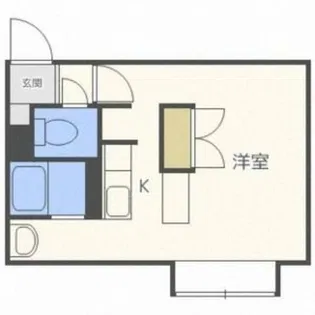 アルファアパル澄川【2階】の間取り