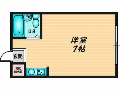 バッハレジデンス長瀬【2階】の間取り