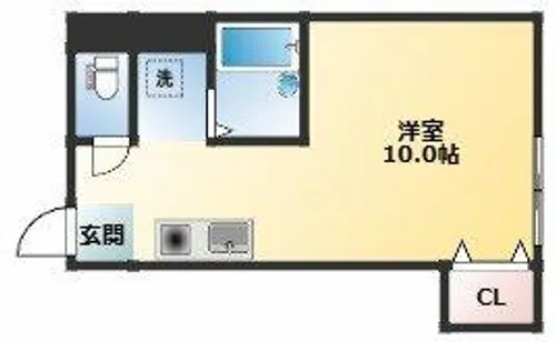 カリーナアモーレ【4階】の間取り