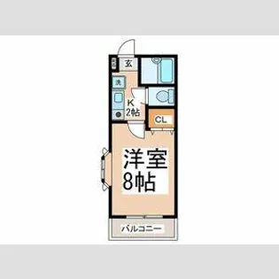 サンライズしみず【3階】の間取り