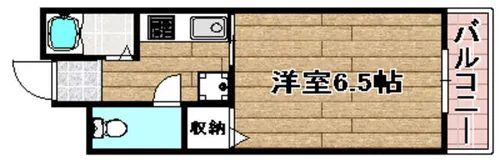 NASA望月【410号室】の間取り