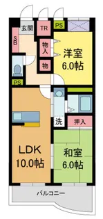アルティオーレ甲東園【1階】の間取り