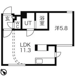 Belleza(ベレッサ)【4階】の間取り