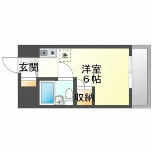 サニーパレス神陵台【4階】の間取り