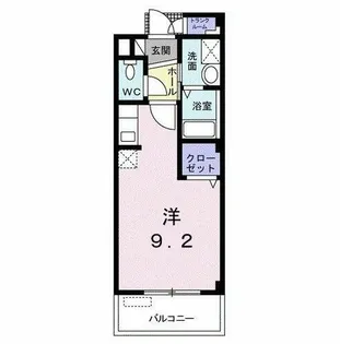 大阪府堺市南区豊田【マンション】の間取り