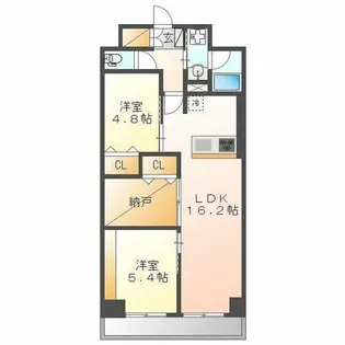 インプルーブ金山【601号室】の間取り