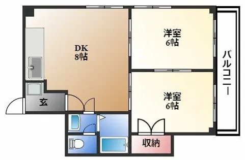 シンタックスビルⅡ【3階】の間取り