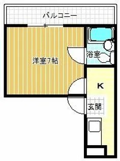クレインファースト【3階】の間取り