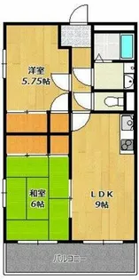 ラフェスタ二見【3階】の間取り