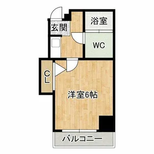 大阪府大阪市中央区常盤町2丁目【マンション】の間取り
