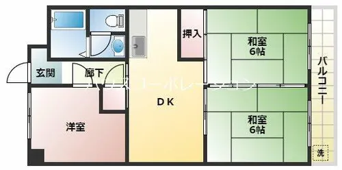 兵庫県尼崎市東園田町5丁目【マンション】の間取り
