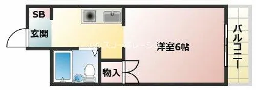 兵庫県尼崎市南塚口町5丁目【マンション】の間取り