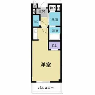 レインボー【1階】の間取り