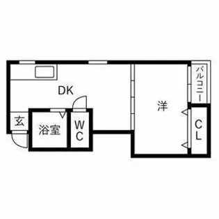 サンプラザ照ヶ丘A棟【1階】の間取り