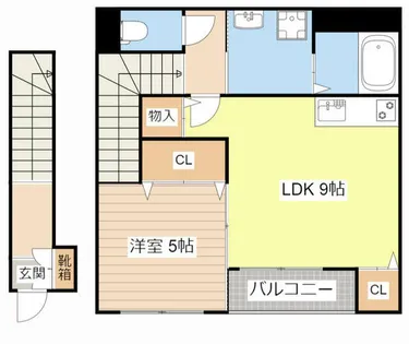 Grandrich EX【205号室】の間取り