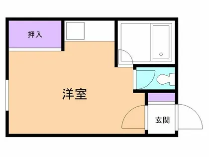 ハイツクリエイト【203号室】の間取り