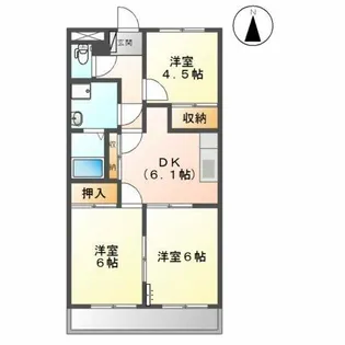 プリマヴェーラKM【2階】の間取り