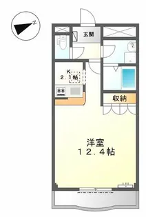 サンヒルズ小垣江【1階】の間取り