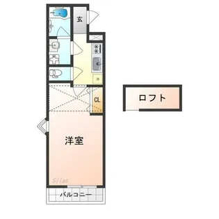 フジパレス初芝イースト【2階】の間取り