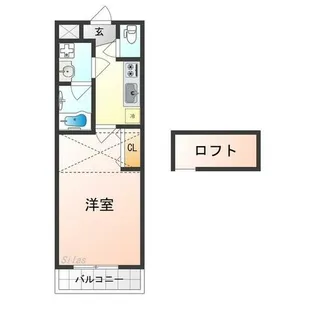 フジパレス初芝イースト【2階】の間取り