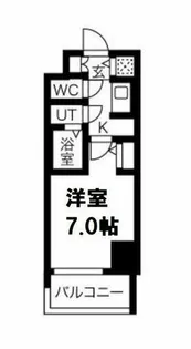 サムティ難波VIVO【5階】の間取り