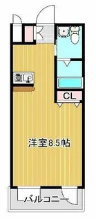 パークアヴェニュー22【5階】の間取り