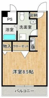 パークアヴェニュー22【8階】の間取り