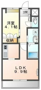リジュール【2階】の間取り