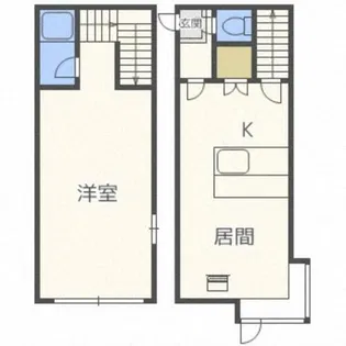 AMS美園【103号室】の間取り