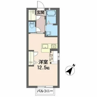 プレジオⅡ【1階】の間取り