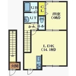 RiAAn【2階】の間取り