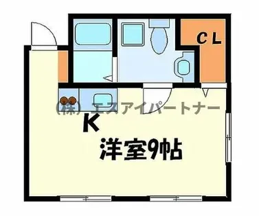 SHIROGANE APARTMENT【102号室】の間取り