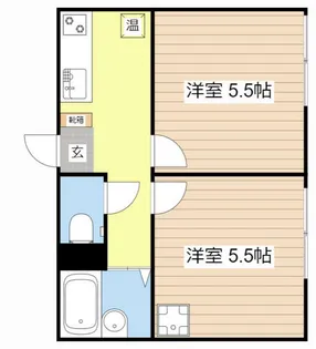 NoveStage Remaison2【104号室】の間取り