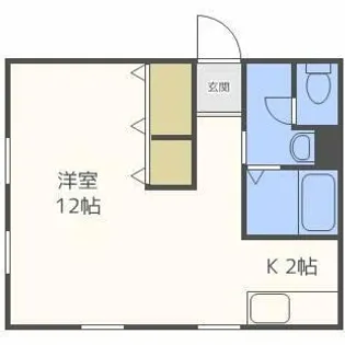 メゾンエスポワール【2階】の間取り