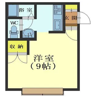 メゾンM【202号室】の間取り