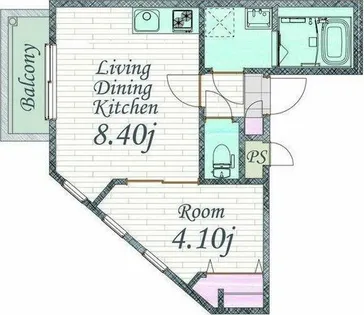 Cherim Luce 新瑞橋【1階】の間取り
