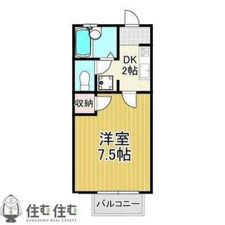 サンヒルズ黒笹いずみ【20号室】の間取り