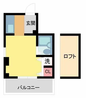 MARSH門戸【303号室】の間取り