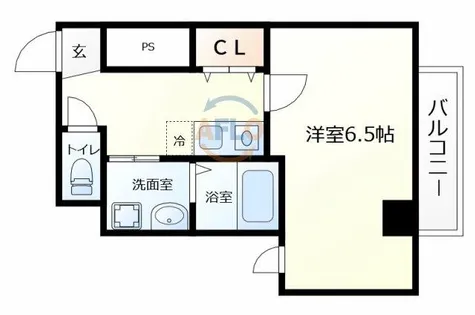 NOB西梅田【4階】の間取り