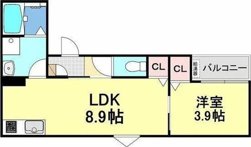 LECOCON半田Ⅴ【3階】の間取り