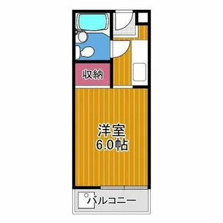 クレインファースト【3階】の間取り