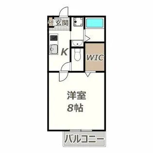 ローズコート【2階】の間取り